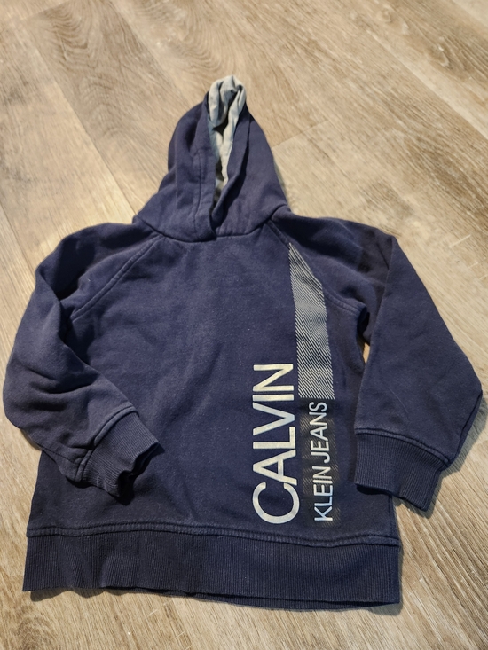 Calvin Klein Jeans Other - Calvin Klein Jeans Navy and Light Gray Logo Hoodie